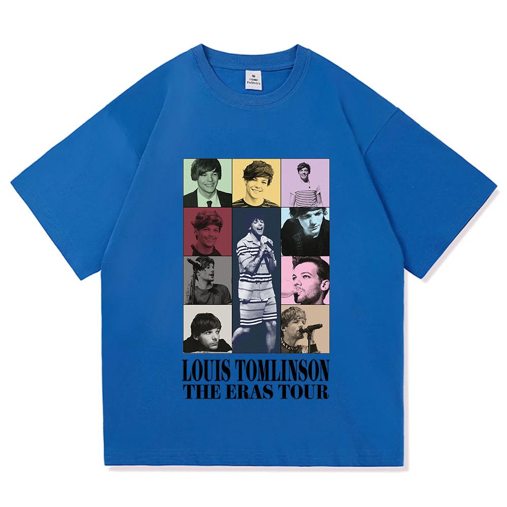 Louis Tomlinson Lemonade T Shirts Men Women Harajuku High Quality Fashion T-shirts Retro Oversized Cotton T-shirt Tops