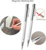 Magnetic Line Marker Pen, Diamond Engraving Pen, Tungsten Steel Scriber, Ceramic Glass Line Marking Pen, Alloy Scriber Pen
