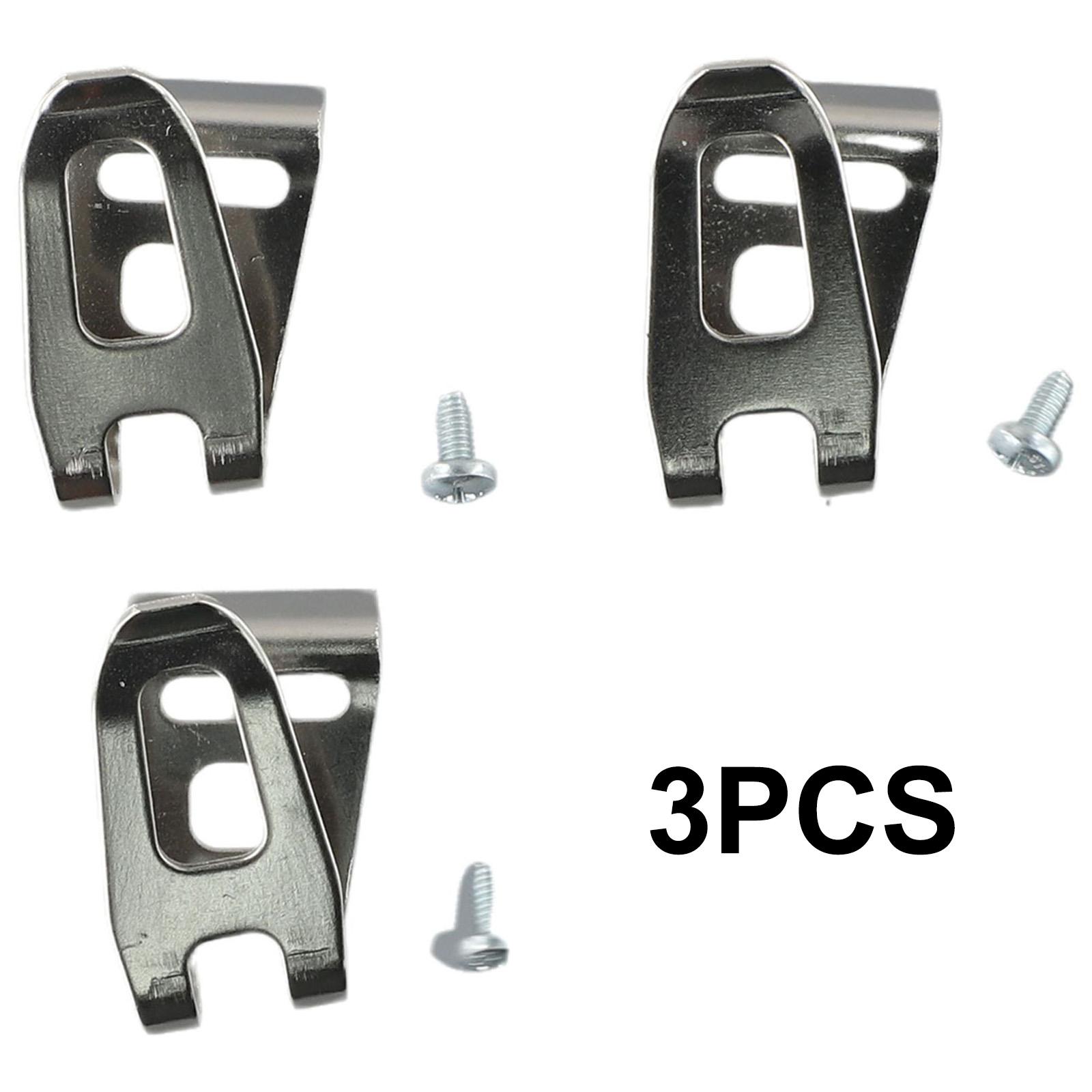 

3Pcs Belt Clip Hook For Makita 18V LXT Cordless Drills With Screws For Drills Impact Drivers Wrenches Power Tools Accessories