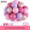 30-Piece 12-Inch Balloon Set for Birthday, Wedding, and Party Decorations