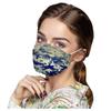 50PCS Unisex Adult Camouflage Print Outdoor Mask Protective Disposable Face Mask