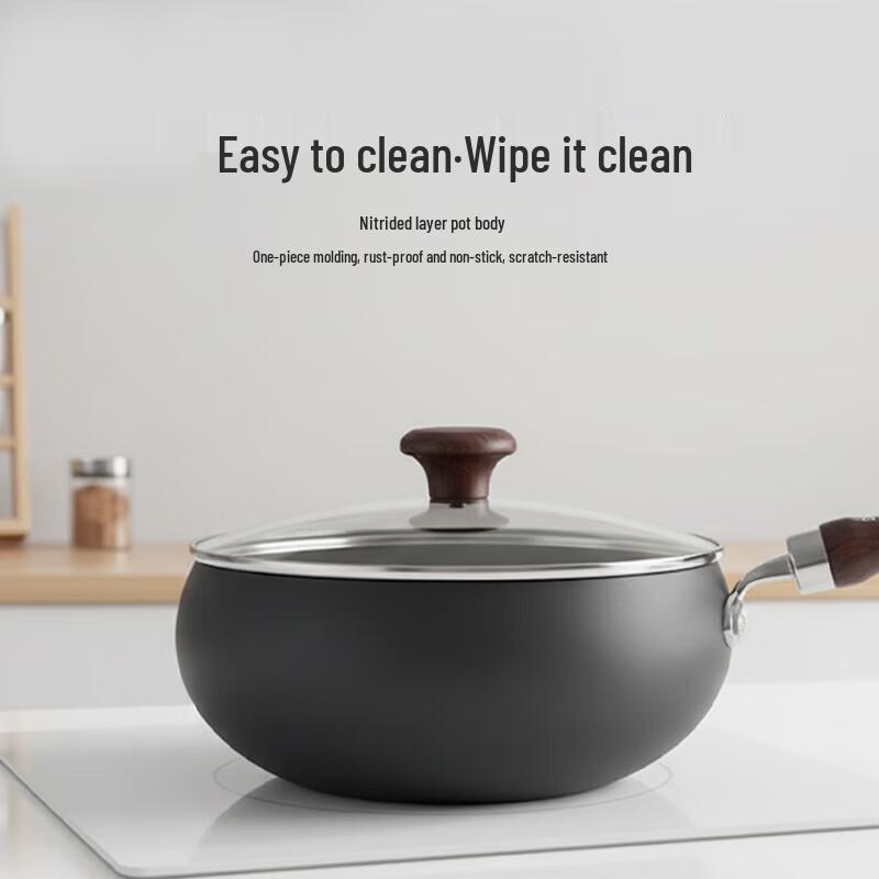 Zhang Xiaoquan 24cm Fine Iron No-Coating Wok