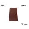 1x4x6 Door Frame Smart Windows 10pcs 60596 60616 60803 57894 60623 60621 92589 MOC Parts House Building Block Model Accessories