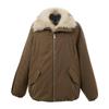 Sancai 2026 Winter Plush Patchwork Down Jacket