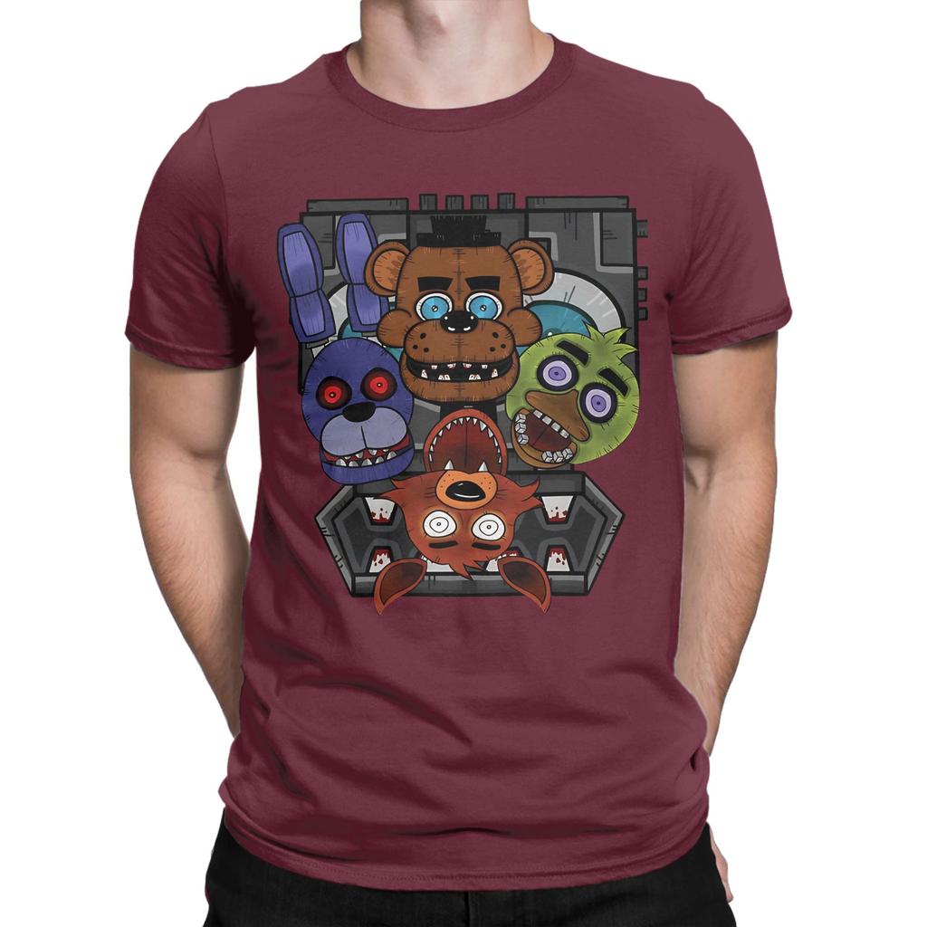 Five Nights At Freddy Funny 100 Cotton Tshirt Five Nights At Freddys Tops Tees For Unisex