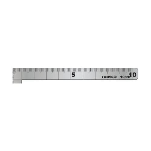 TRUSCO Curved Scale Small 15X7.5cm