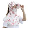 Fashion Quick Dry Face Mask Sun Hat Wide Brim Anti Uv Fisherman Hat Breathable Adjustable Face Cover Headwear Outdoor