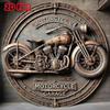 Retro Motorcycle Metal Tin Sign Vintage Garage Wall Decor