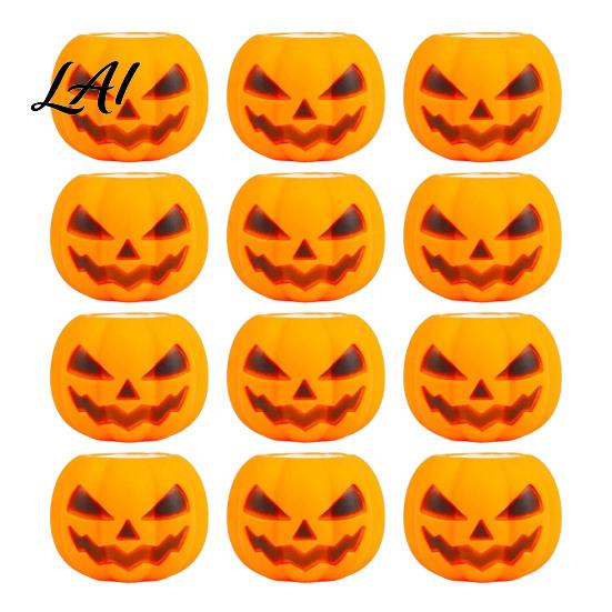 Pocket Fidget Toys 12Pcs Pop-up Ghost Pumpkin Squeeze Toy Stress Relief Head Sensory Toy Kit Creepy Pinch for Party Favors