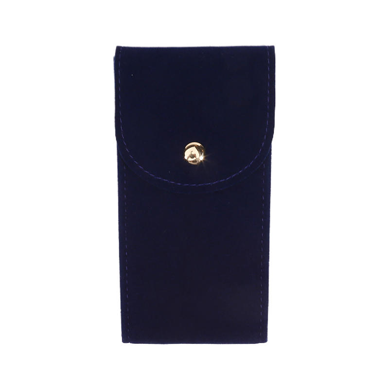 Portable Jewelry Watch Organizer Protective Bag with Flip Cover Trvel Single Watch Storage Pouch
