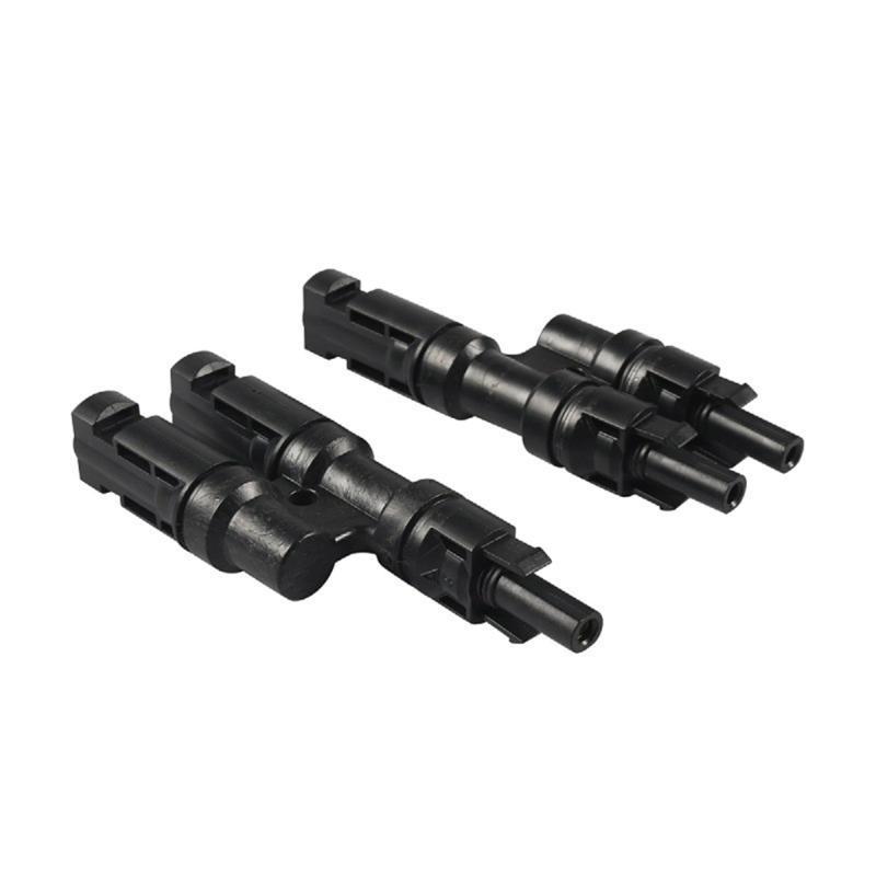 Solar Panel Connectors Pair High Temperature Resistance Suitable for Motorhomes Yachts Projects Photovoltaic Systems 2x