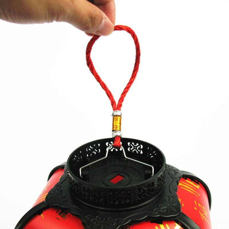 Portable Lantern Chinese LED Lantern Spring Festival Luminous Lantern ABS Material Home Decorative Lanterns for Children
