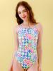 Toneidoseupocheu Starlight Piece One-Piece Crossbody Bag Blue Swimsuit