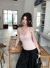 Pure desire U tie chest pad suspender vest women's summer thin shoulder strap suspender sleeveless backless top
