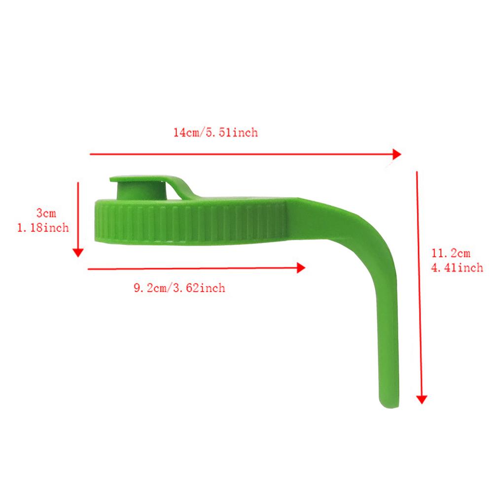 

Mason Jar Lids With Pour Spout Leakproof Wide Mouth Mason Jar Pitcher Lid Mason Jar Airtight Handled Lid With Outlet Thickened зелений