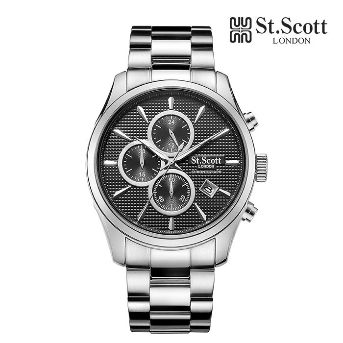 Seinteuseukoteuleondeon St3054M Chronograph Men'S Metal Watch
