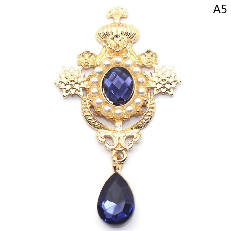 Water Drop Brooches Buttons Sewing Alloy Button Decor Accessories Diy Wedding