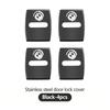 4Pcs Car Door Lock Cover Stainless Steel Protection Accessories Stickers For BMW G80 G06 G07 G42 G14 G15 G16 F82 F20 F21 F83 M2