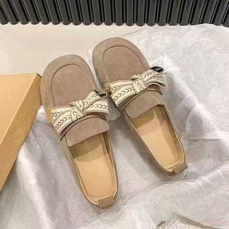 Single Shoes, Women's Shoes, New Style Shoes, Flat Bottom, Soft Sole, Lazy Person's Shoes