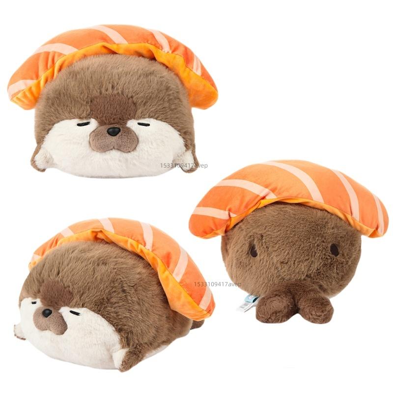 Cute Sushi Seal Plush Toy Lifelike Stuffed Animal Soft Pillow Cushion For Kids