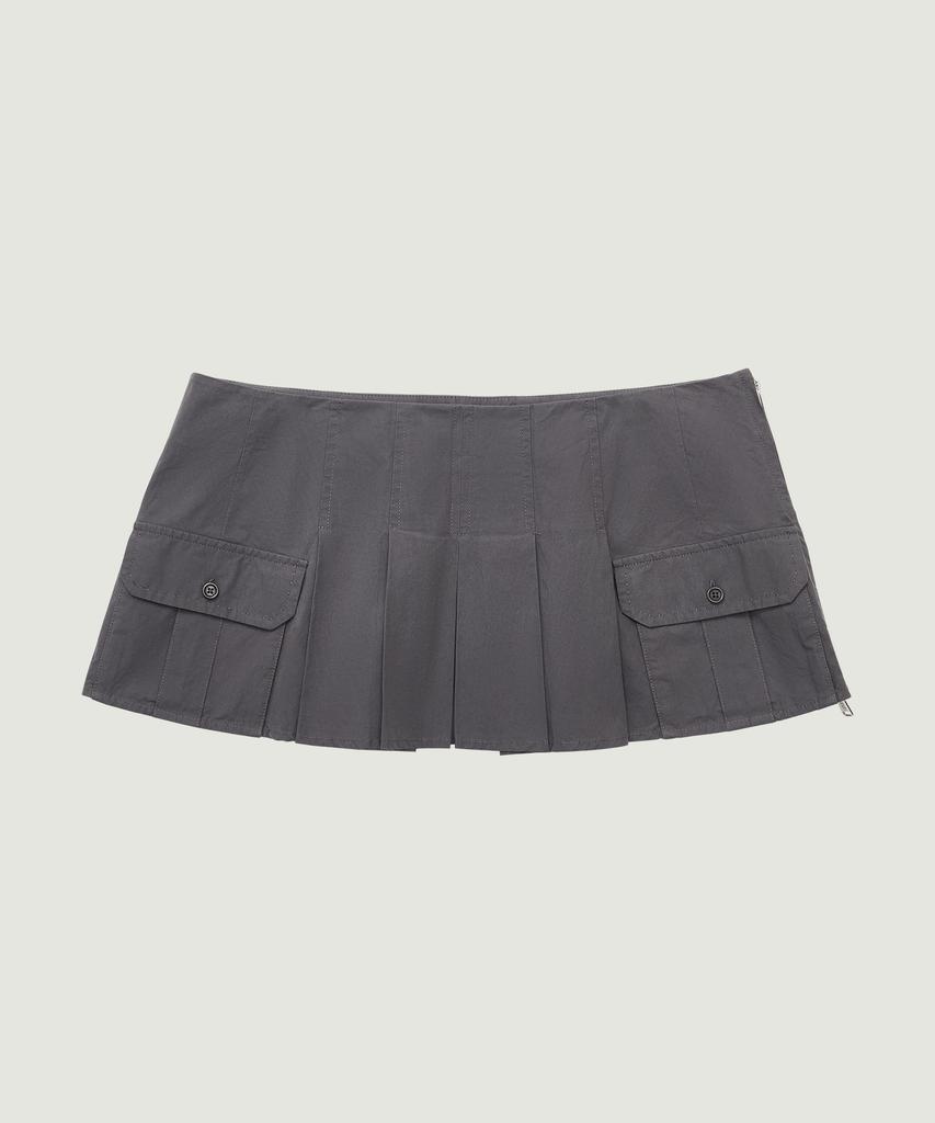 Grove Manon Layered Skirt (Charcoal)