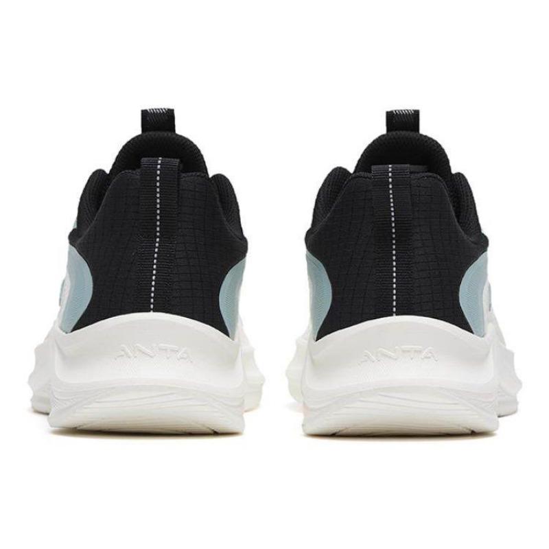 Anta Lässige Stoßdämpfende Low-Top Laufschuhe Herren Sneaker Weiß Schwarz Blau 912445573-1