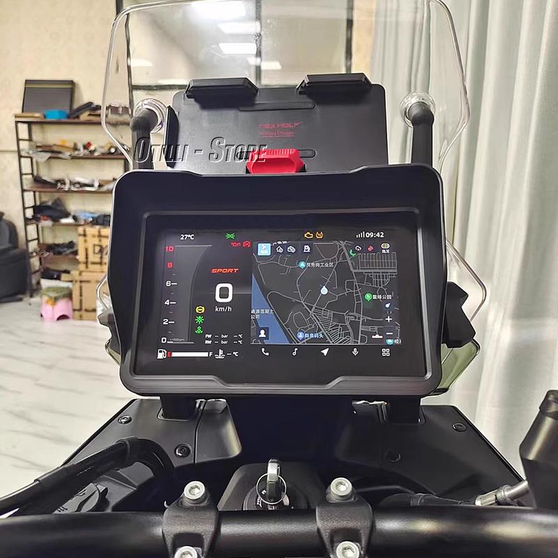 New Motorcycle Accessories Instrument Hat Sun Visor Glare Protection Black For CFMOTO 800 MT 800mt 800MT 800Mt 2023