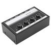 Sound Mixer 4 Kanäle Line Rauscharm Mini Kompakt für Club Bühne