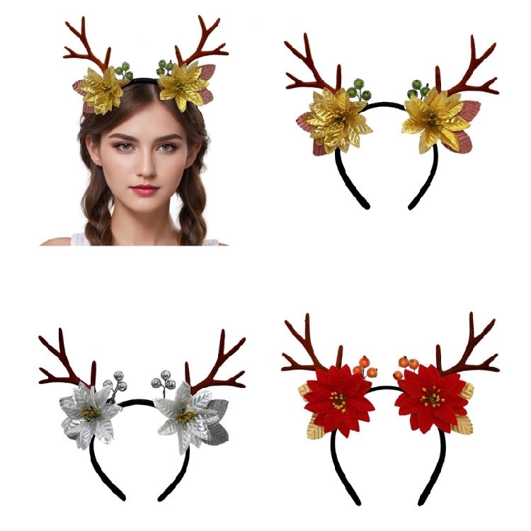 Antlers Hair Hoop for Women and Girls Stylish Accessory for All Occasion Multipurpose Headband Photo Props