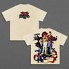 Hot Anime Yu Yu Hakusho Yuusuke Urameshi Clothing Men Women Short Sleeve Tshirt Washed Cotton Tee Retro T-shirt Harajuku T Shirt