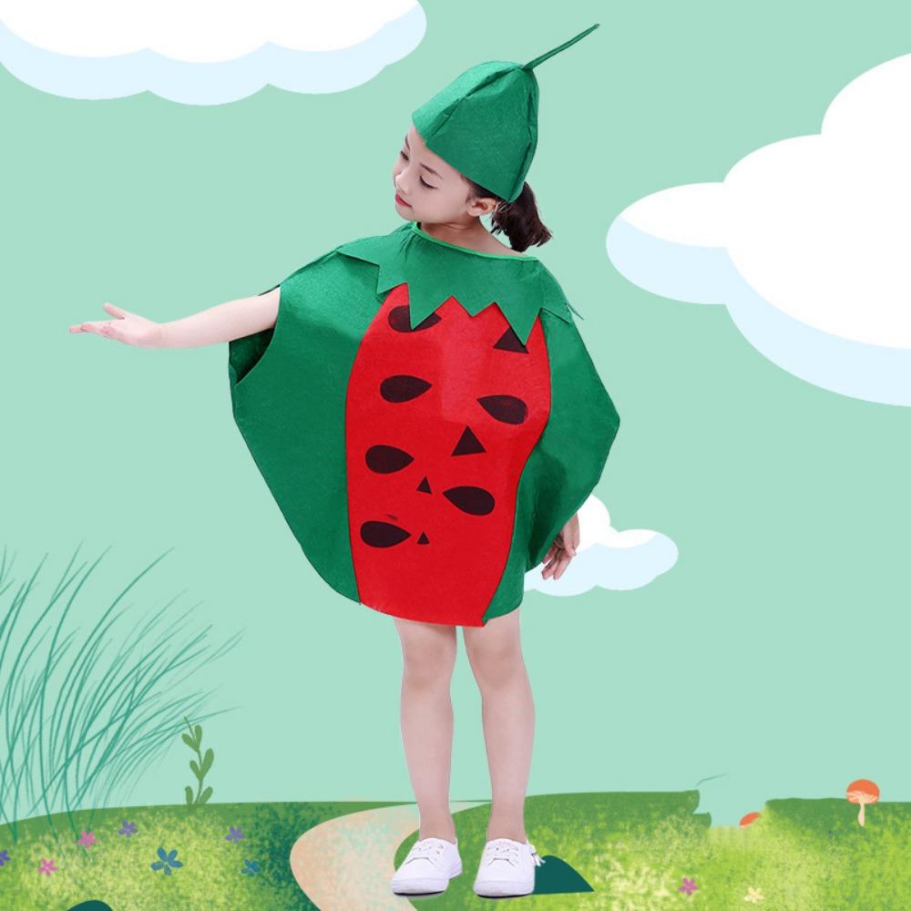 Performance Stage Fruit Veggie Costume Food Performance Suit Children Cosplay Costume  Women