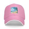 Tropical Beach Baseball Caps Fashion Casquette for Unisex Women Adjustable Casual Trucker Hats for Sports Outdoor Activities