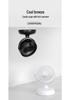 Compact Wall-Mounted Desktop USB Fan with Battery Charging - Silent for Home or Office