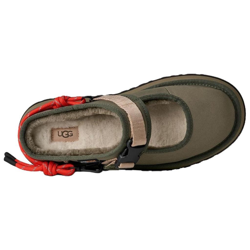 UGG Slipper Evolution Casual Slip-On Eva Anti-Wear Closed-Toe Slippers Women slippers Olive-Green 1180111-BTOL