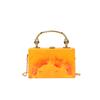 Fashion acrylic rendered spot color women's candy color dinner bag commuter women's shoulder messenger bag