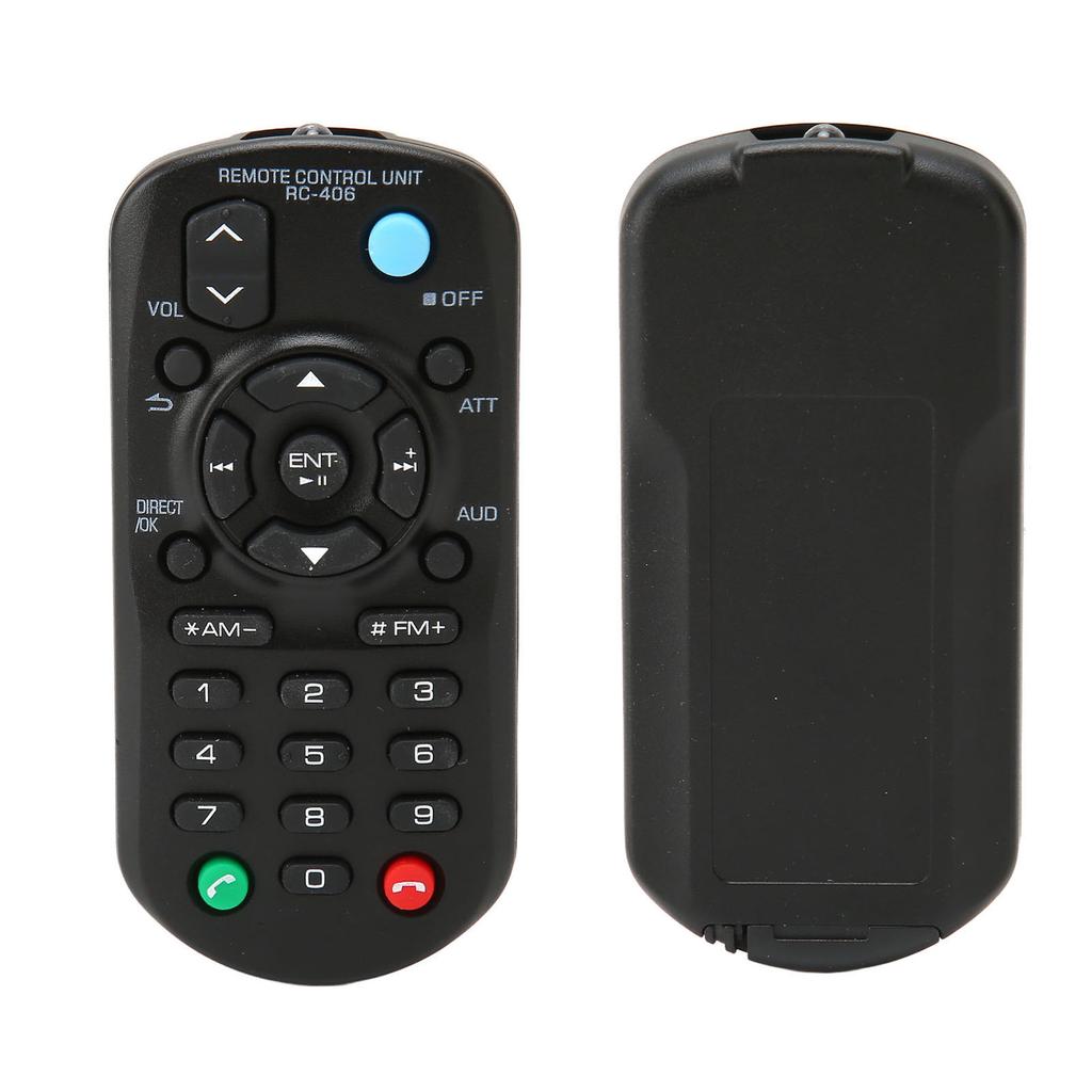 RC 406 Remote Control Compatible for Kenwood KDC X398 KDC 200UB KDC 170Y KMM BT260U KDC X704 CD Receiver