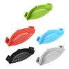 Silicone Clip On Strainer for Pots And Pans High Temperature Resistant Quick Draining Rack with Leak-Proof Holes Easy To Clean Kitchen Colander