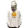 Saint X Hiroshi Fujiwara Limited Edition White Ink Jet Print Long Sleeve Tee - Relaxed Fit Cotton Crewneck