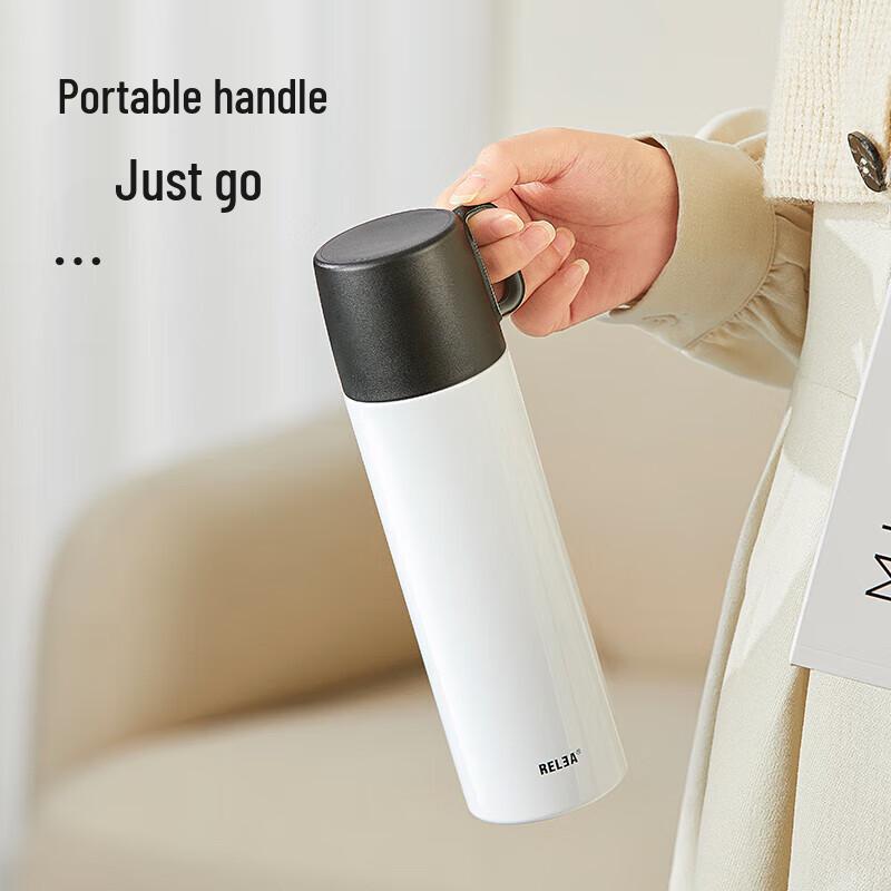 RELEA 304 Stainless Steel Dual-Drink Insulated Bottle