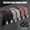 JKGN2 Metal Car Headrest Double Hook Backpack Double Hook Seat Hanger For BMW M 1 3 4 5 6 7 Series M3 M6 F01 F02E34 E36 E70 F10 X6 X1