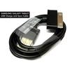 1m/2m USB Datakabel Ladekabel for samsung galaxy tab 2 3 Nettbrett 10.1 P3100 / P3110 / P5100 / P5110/N8000/P1000