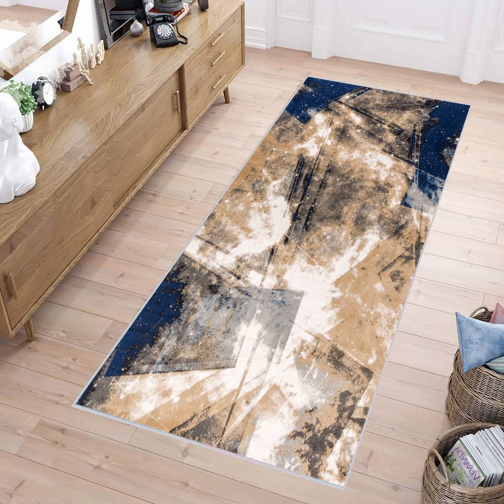 

Eliana Home Washable Printed Carpet LNA1194 50x80 синий