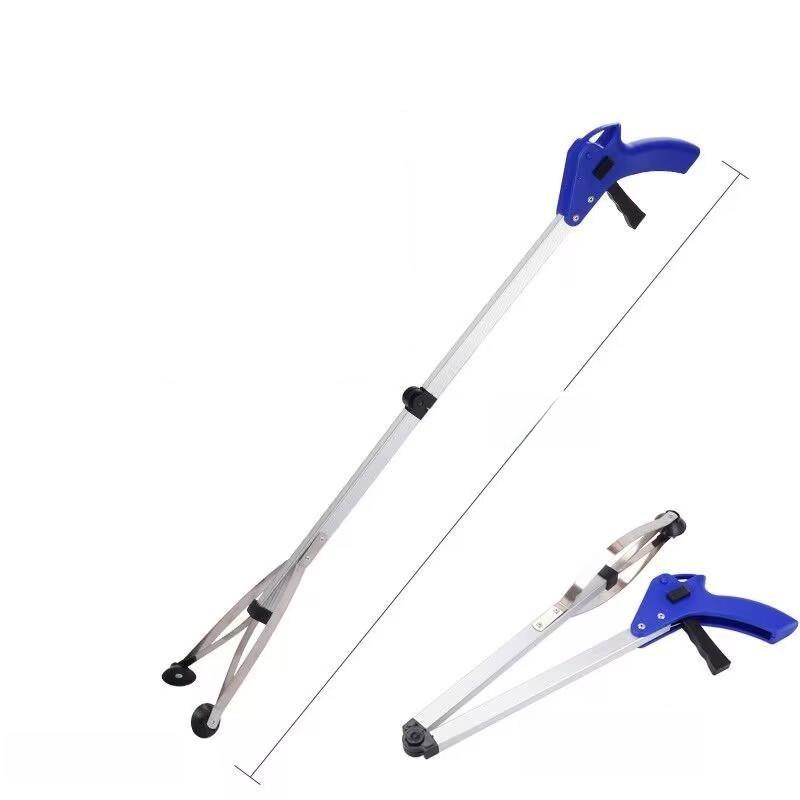 Long Handle Garbage Clipper Extended Length Pi Up Tool Sanitation Clamp for Household Cleaning Tools Garbage Abber
