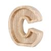18cm Twenty-six Letter Piggy Bank Wooden Coin Money Saving Box Jar Coins Storage Box Desktop Ornament Home Decor Craft Xmas Gift