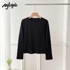 Women's Pure Cotton Loose-Fit Long-Sleeve T-Shirt