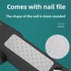 Nail Clippers and Nail Clippers with Magnifying Glass, Magnifying Glass for The Elderly, Anti-splash Nail Clippers