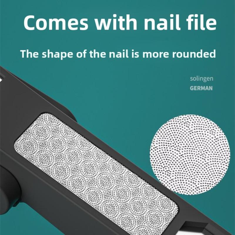 Nail Clippers and Nail Clippers with Magnifying Glass, Magnifying Glass for The Elderly, Anti-splash Nail Clippers