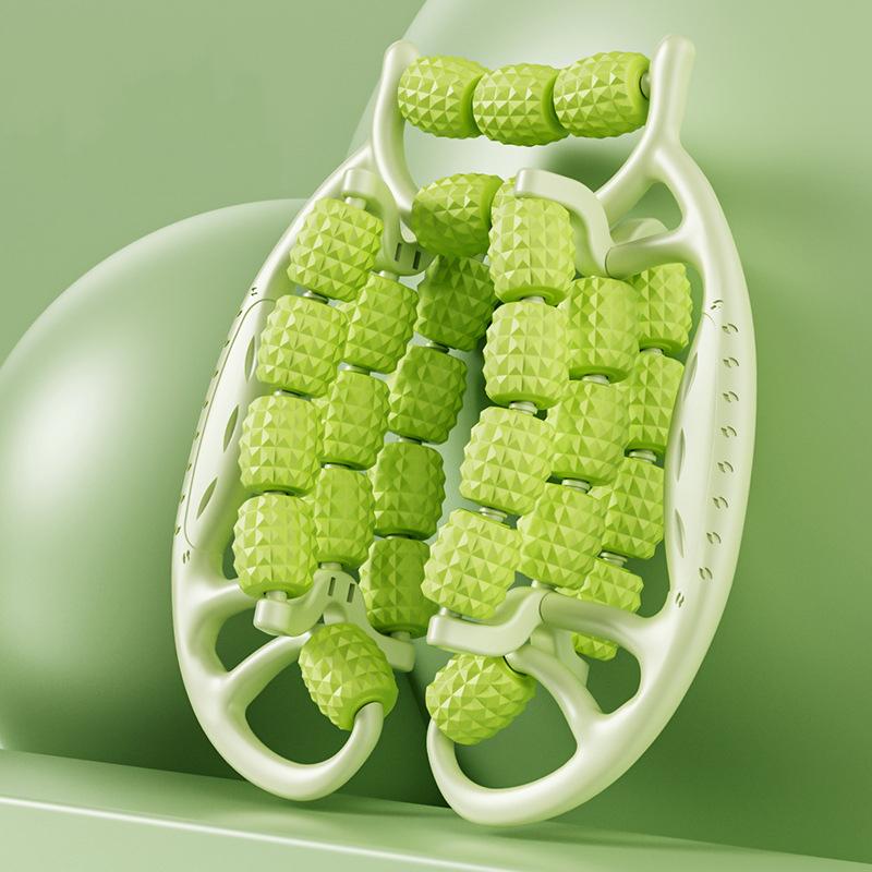 9/12/18 Rounds Massage Roller of Circular Leg Slimming Leg Massager Muscle Stretching Equipment Circular Leg Clamp
