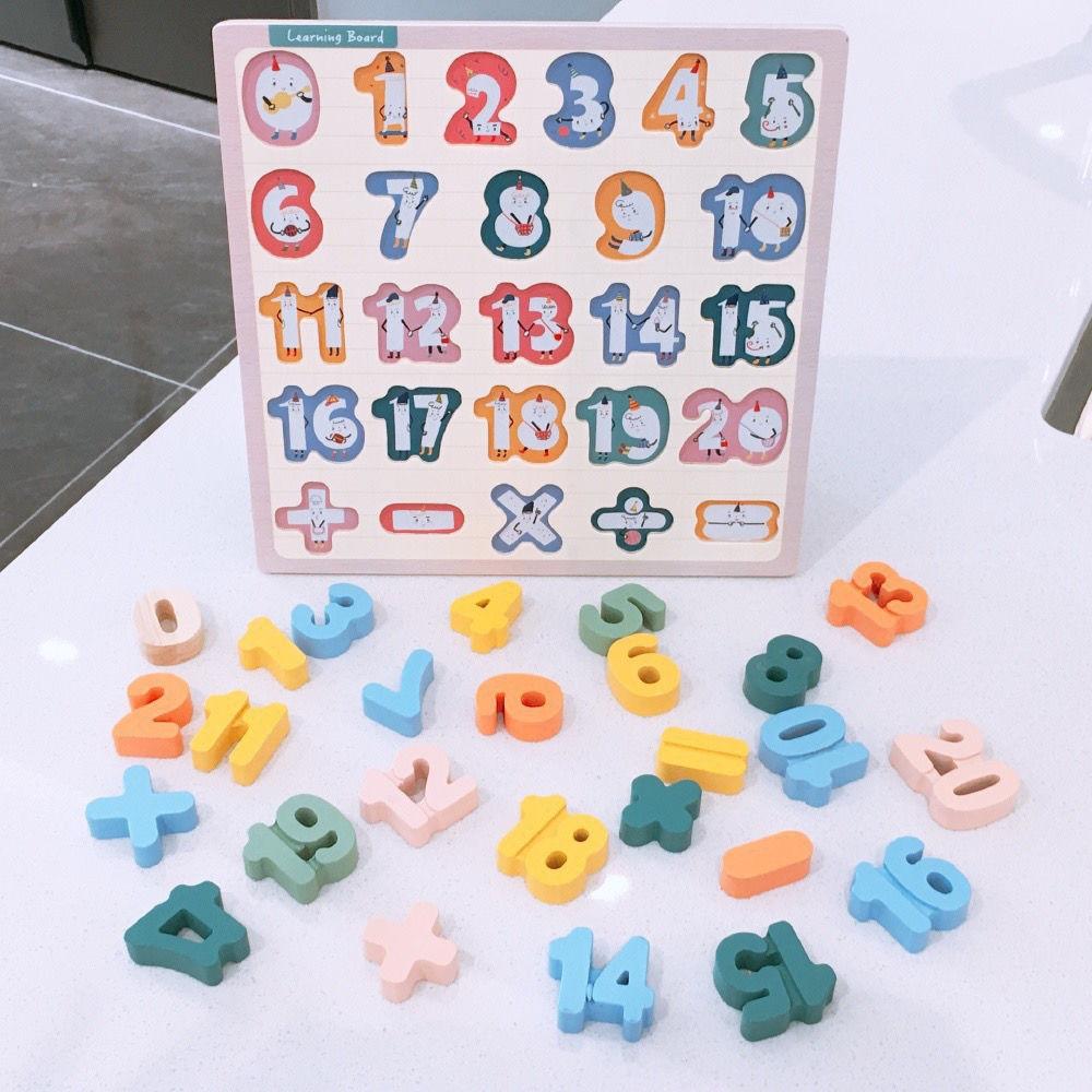 Children's Montessori Early Education Panel1-2-3Year-Old Baby Educational Wooden Puzzle Matching Toy Boys and Girls Grab