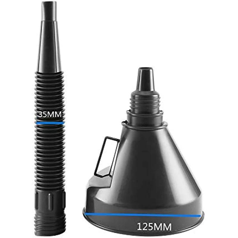 

Воронки для заправки двигателя автомобиля с фильтром для авто, мотоцикла, грузовика, масла, бензина, дизельного бензина, инструменты для воронки для топлива чёрный